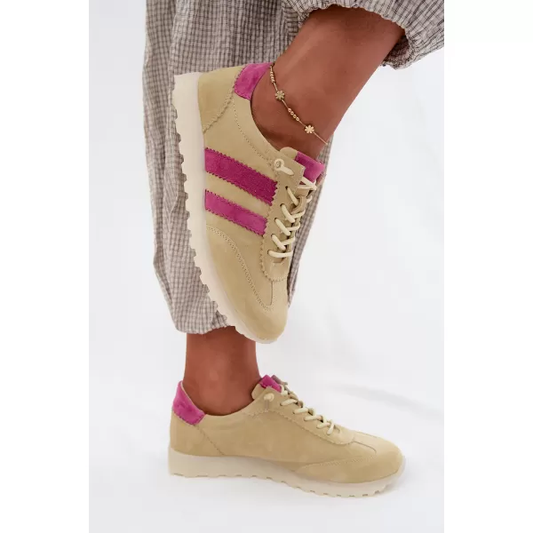  Dámske tenisky BOTO GD-XW-1011 YELLOW/FUCHSIA 