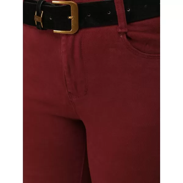  Dámske nohavice DSTREET UY3111 BORDO 