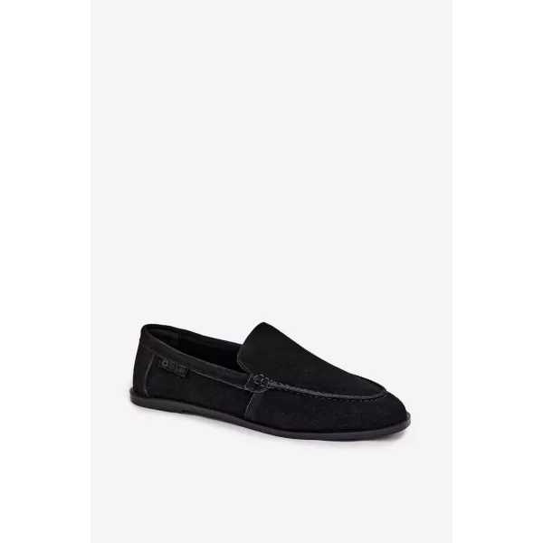  Dámske mokasíny BIG STAR SHOES TT274209 BLACK 