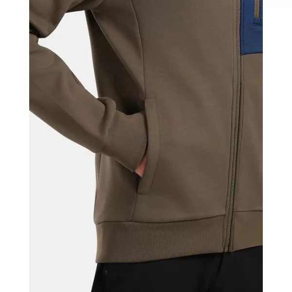  Pánska mikina KILPI BALU-M 1M0204KI KHAKI 