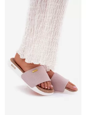 Dámske šľapky BIG STAR SHOES RR274A105 PINK