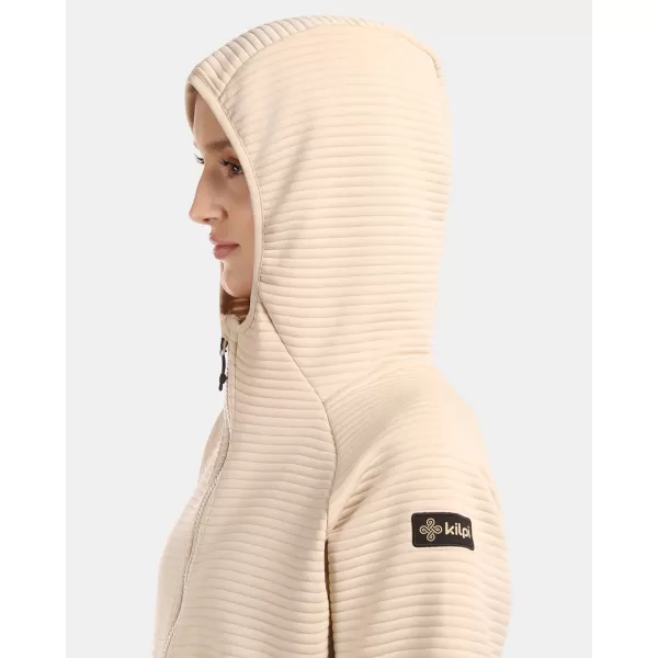  Dámska fleece mikina KILPI TANALI-W 1L0202KI BÉŽOVÁ 