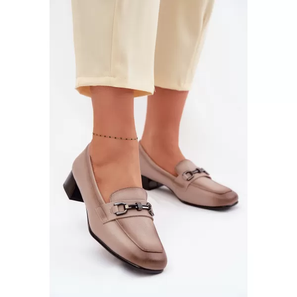  Dámske poltopánky VINCEZA 39978 BEIGE 