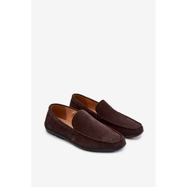  Pánske mokasíny BIG STAR SHOES TT174202 BROWN/BEIGE 
