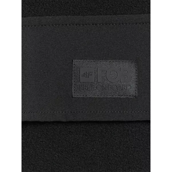  Pánska mikina 4F WAW25TSWSM1947 DEEP BLACK 