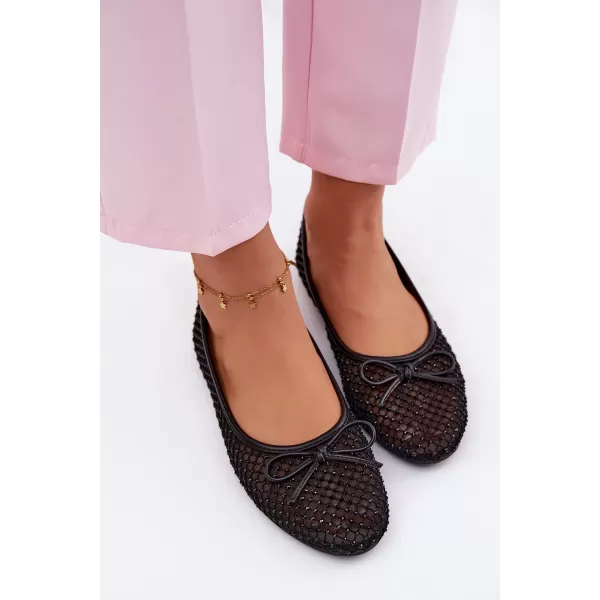  Dámske baleríny VINCEZA 62270 BLACK 