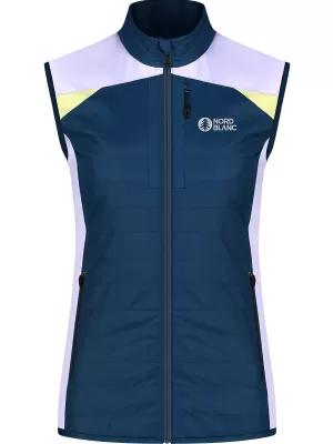 Dámska vesta NORDBLANC DELL NBWJL8332 MODRÁ