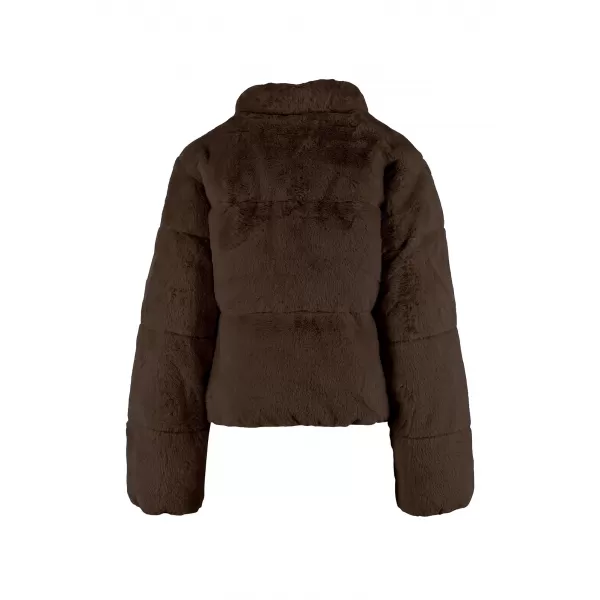  Dámska prešívaná bunda URBAN CLASSICS TB7935-00075 BROWN 