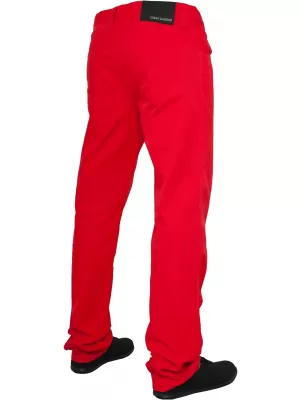 Pánske džínsy URBAN CLASSICS TB266-00199 RED