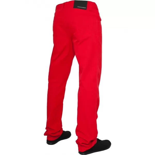  Pánske džínsy URBAN CLASSICS TB266-00199 RED 