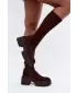 Dámske čižmy BOTO 9671A-1 BROWN