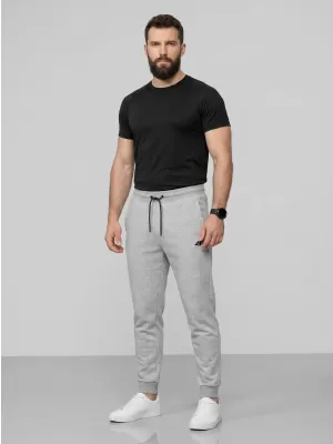 Pánske nohavice 4F WMM00TTROM1674 COLD LIGHT GREY MELANGE