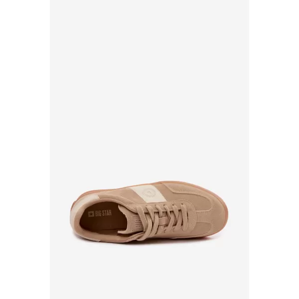 Dámske tenisky BIG STAR SHOES UU274009 BEIGE 