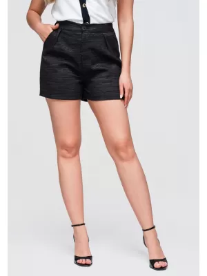 Dámske kraťasy OMBRE OW-ST-E0010 BLACK