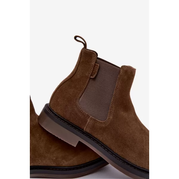  Pánske topánky BIG STAR SHOES UU174277 BROWN/BEIGE SHADOWS 