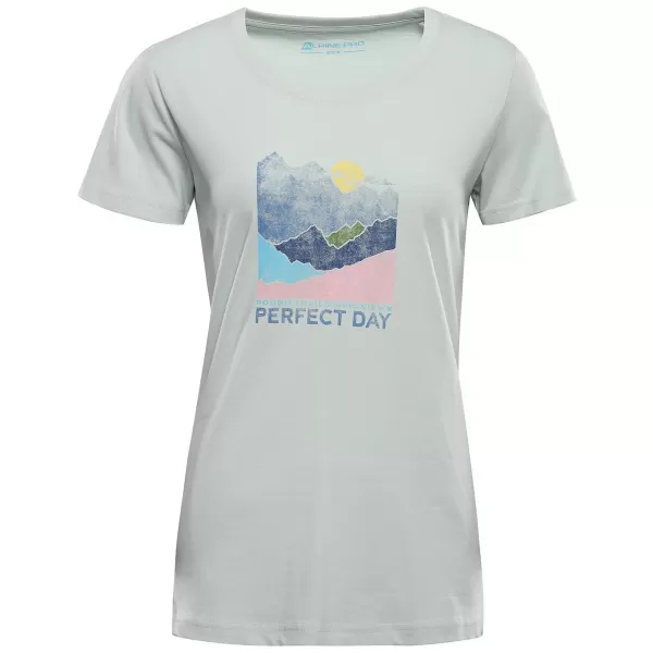  Dámske tričko ALPINE PRO TERMESA 4 SPRÚT GREEN VARIANT PB 