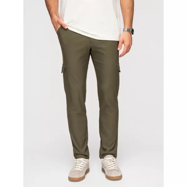  Pánske nohavice OMBRE P1515 DARK OLIVE GREEN 