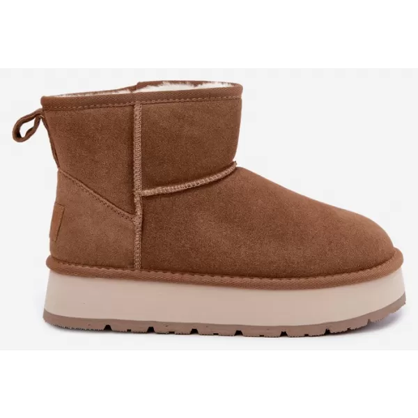  Dámske topánky BIG STAR SHOES UU274692 BROWN/BEIGE 
