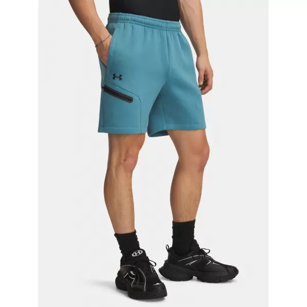  Pánske kraťasy UNDER ARMOUR UA UNSTOPPABLE FLC SHORTS 1379809-466 MODRÁ 