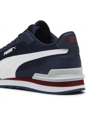 Topánky PUMA ST RUNNER V4 MESH 39966602 CLUB NAVY/ CLUB NAVY/PUMA WHITE/TEAM REGAL RED/PLATINUM GRAY