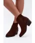 Dámske topánky S.BARSKI HY62-8149 CHOCOLATE