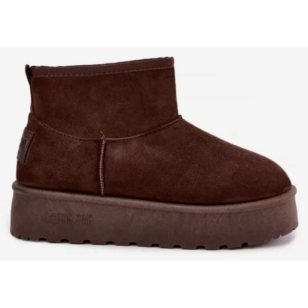  Dámske topánky BIG STAR SHOES UU274223 BROWN/BEIGE SHADOWS 