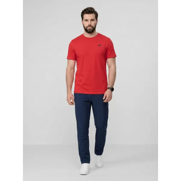  Pánske funkčné tričko 4F WAW25TFTSM1526 RED 