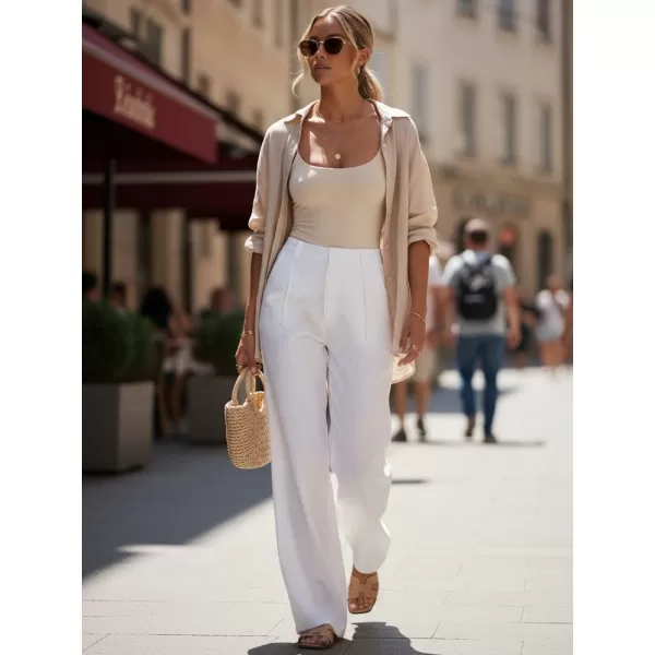  Dámske nohavice DSTREET UY3081 BIELA 