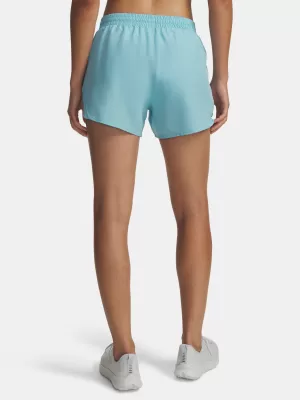Dámske kraťasy UNDER ARMOUR UA FLY BY 3 SHORTS 1382438-425 MODRÁ