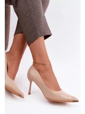 Dámske lodičky BOTO TU291 BEIGE