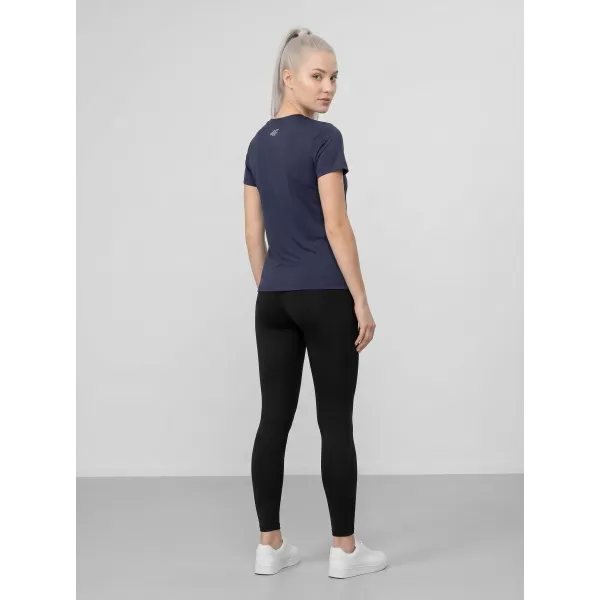  Dámske tričko 4F WMM00TTSHF3306 NAVY 