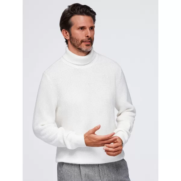  Pánsky rolák OMBRE OM-SWTN-0189 WHITE 