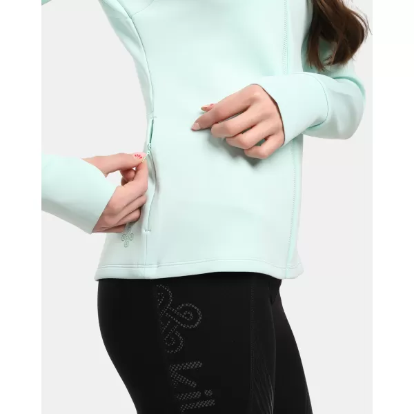  Dámska fleece mikina KILPI LAJEN-W 1L0205KI MINT 