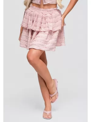 Dámska sukňa OMBRE OW-GL-E0014 PINK