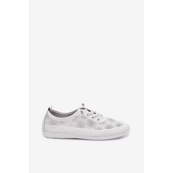  Dámske tenisky S.BARSKI LR61-7083 WHITE 