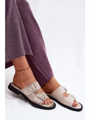 Dámske šľapky VINCEZA 62304 BEIGE