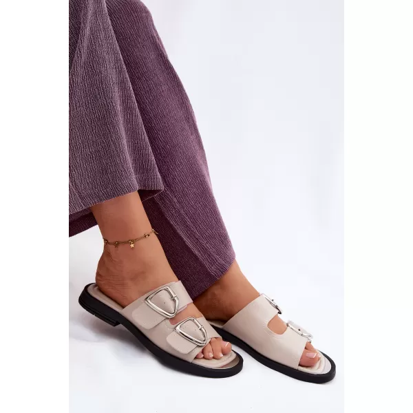  Dámske šľapky VINCEZA 62304 BEIGE 