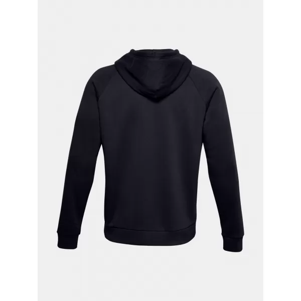  Pánska mikina UNDER ARMOUR RIVAL FLEECE BOX LOGO HD 1357095-001 ČIERNA 