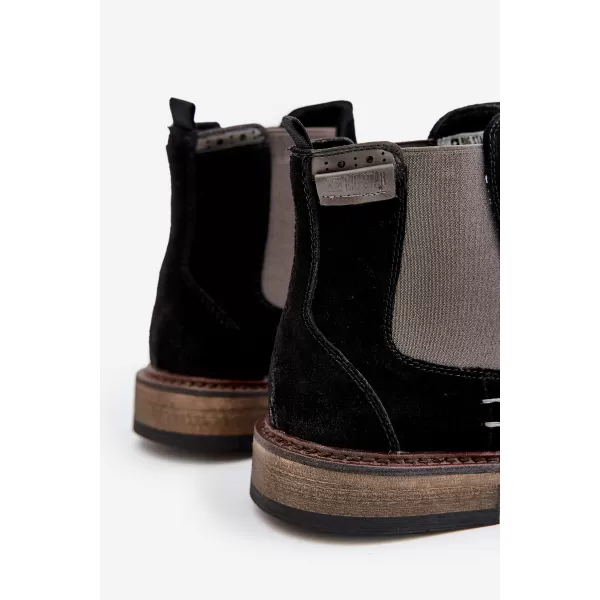  Pánske topánky BIG STAR SHOES OO174154 BLACK 