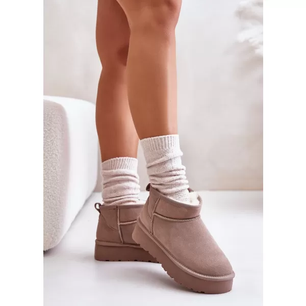  Dámske topánky BOTO W5828 KHAKI 