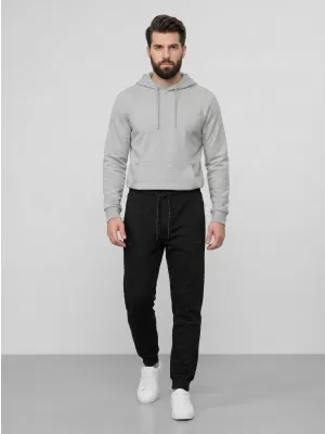 Pánske nohavice 4F WMM00TTROM1676 DEEP BLACK
