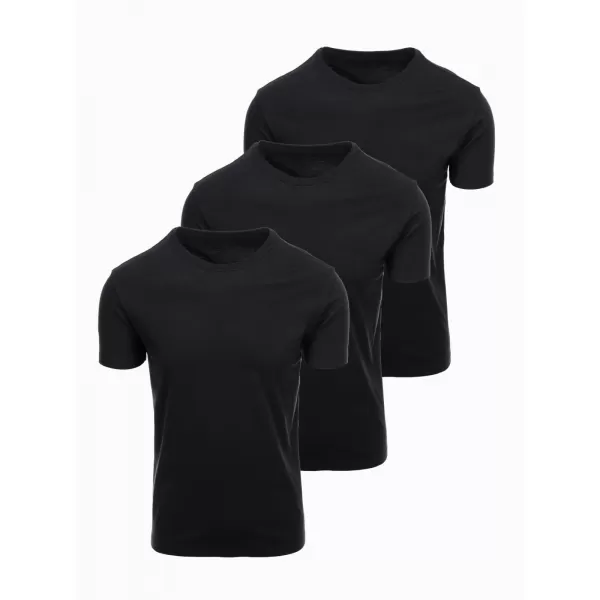  Pánske tričko OMBRE OM-TSBS-0268 BLACK 