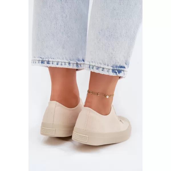  Dámske tenisky BIG STAR SHOES TT274121 BEIGE 