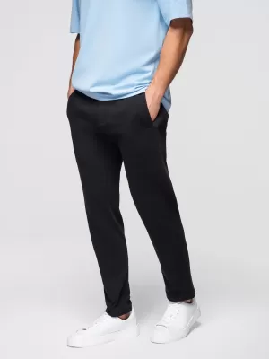 Pánske nohavice OMBRE OM-PABS-0304 BLACK