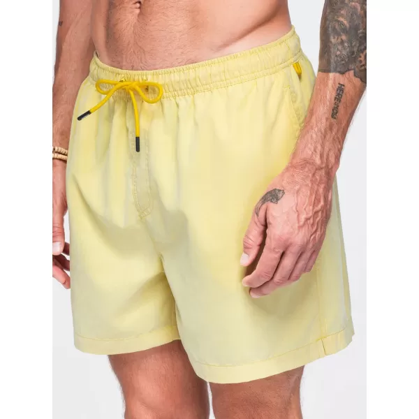  Pánske kraťasy OMBRE OM-SRSS-0216 YELLOW 