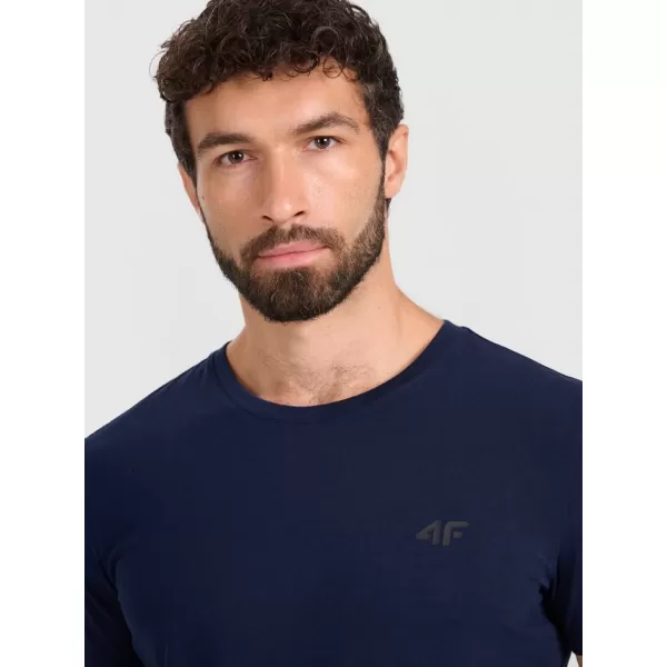  Pánske tričko 4F RMM00TTSHM3248 NAVY 