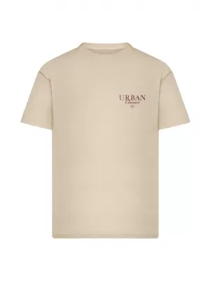 Pánske tričko URBAN CLASSICS TB8755 WHITE/SAND