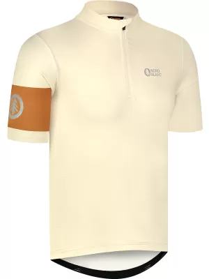 Pánsky cyklo dres NORDBLANC CAMEL NBSMF8079 BÉŽOVÁ