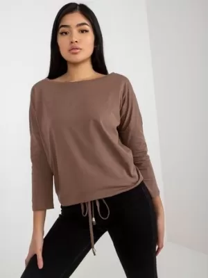 Dámska blúzka BASIC FEEL GOOD RV-BZ-4691.26 BROWN