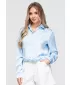 Dámska košeľa OMBRE OW-SH-E0059 BLUE
